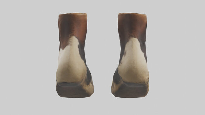 Cow Hooves Model 3D model
