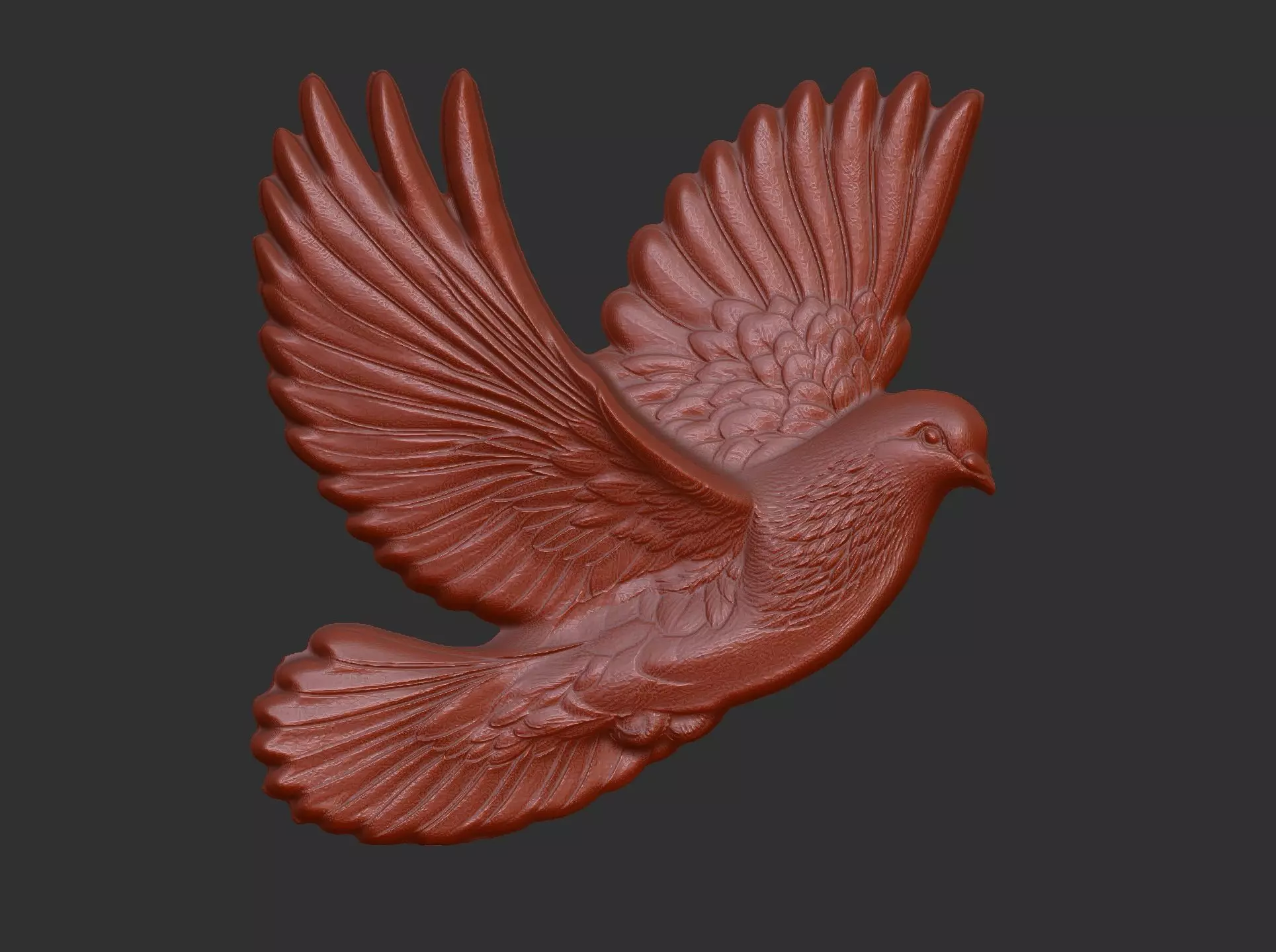 Dove cnc model  3D print model_0