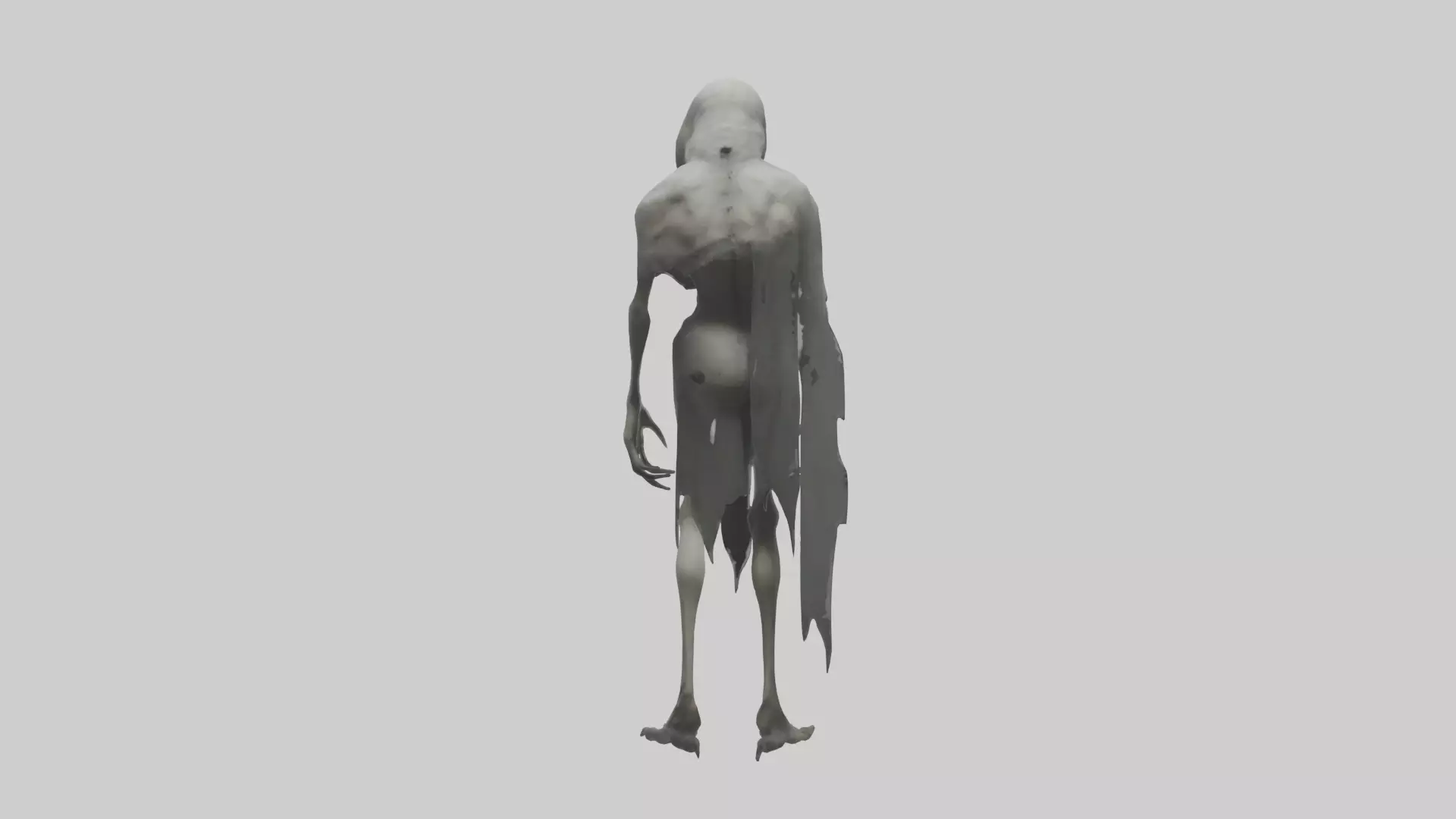 Creepy figure model 3D model_0