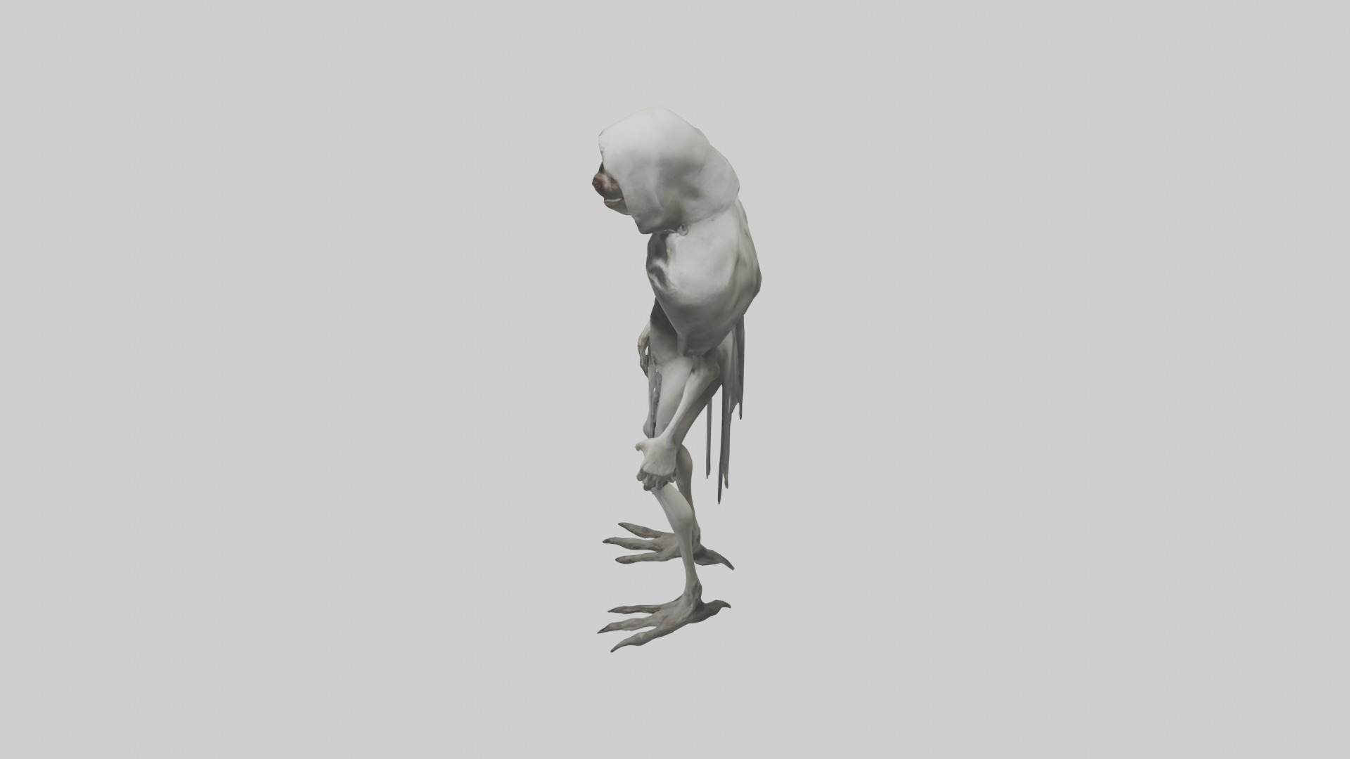 Creepy figure model 3D model_17