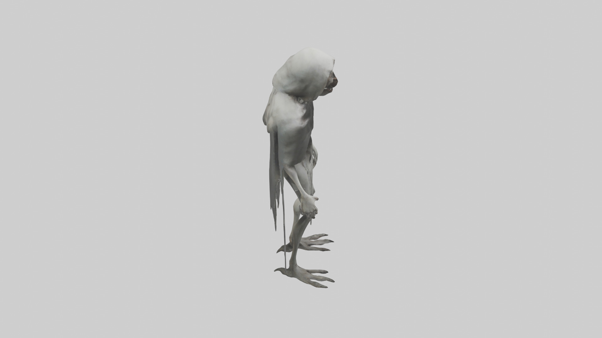 Creepy figure model 3D model_18