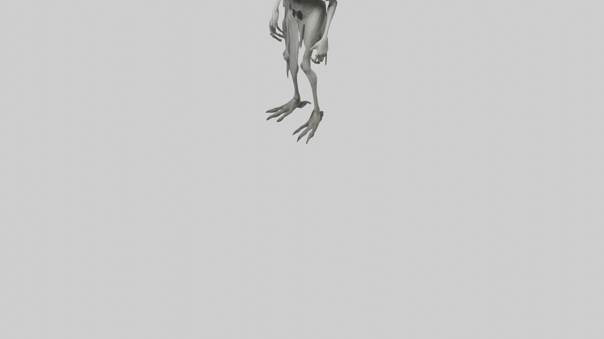 Creepy figure model 3D model_5