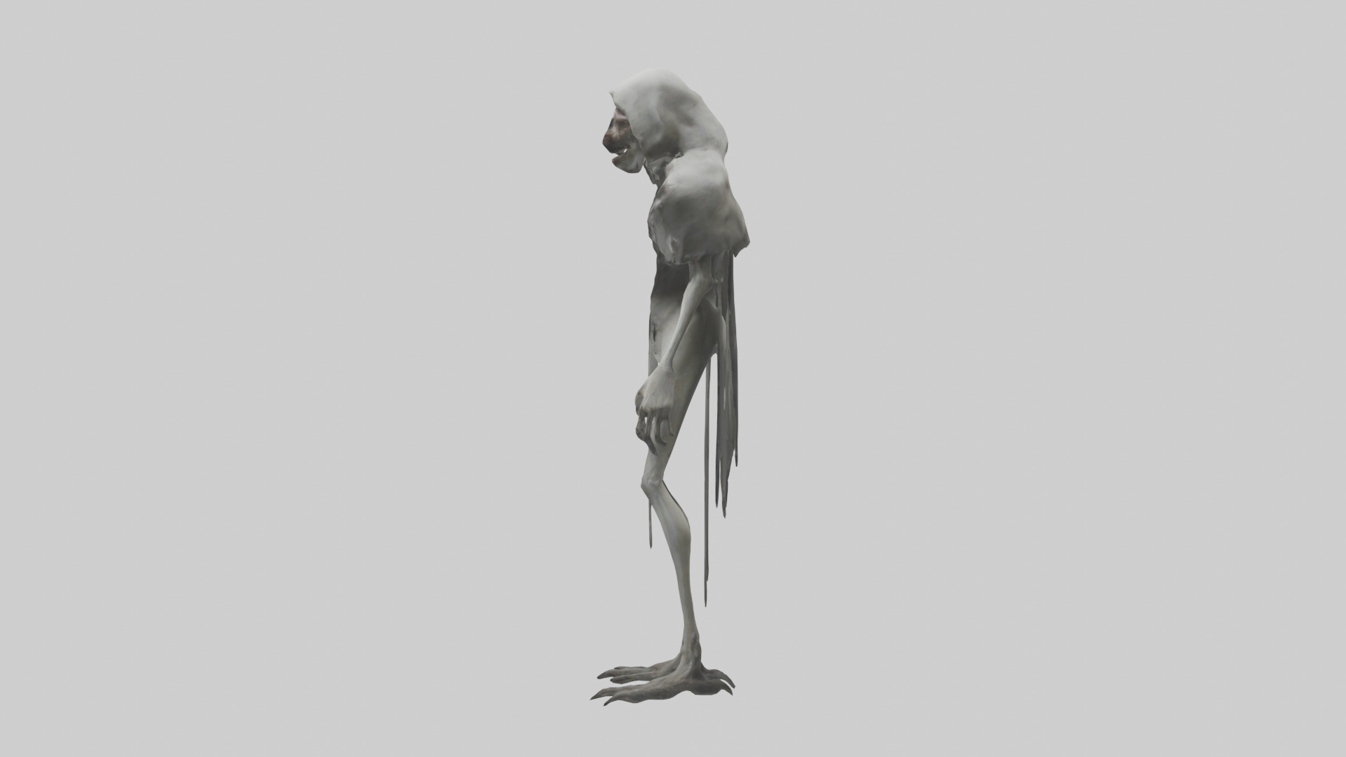Creepy figure model 3D model_12