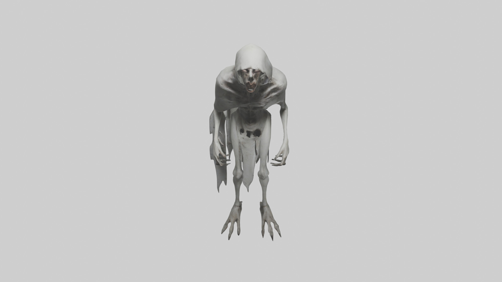 Creepy figure model 3D model_16