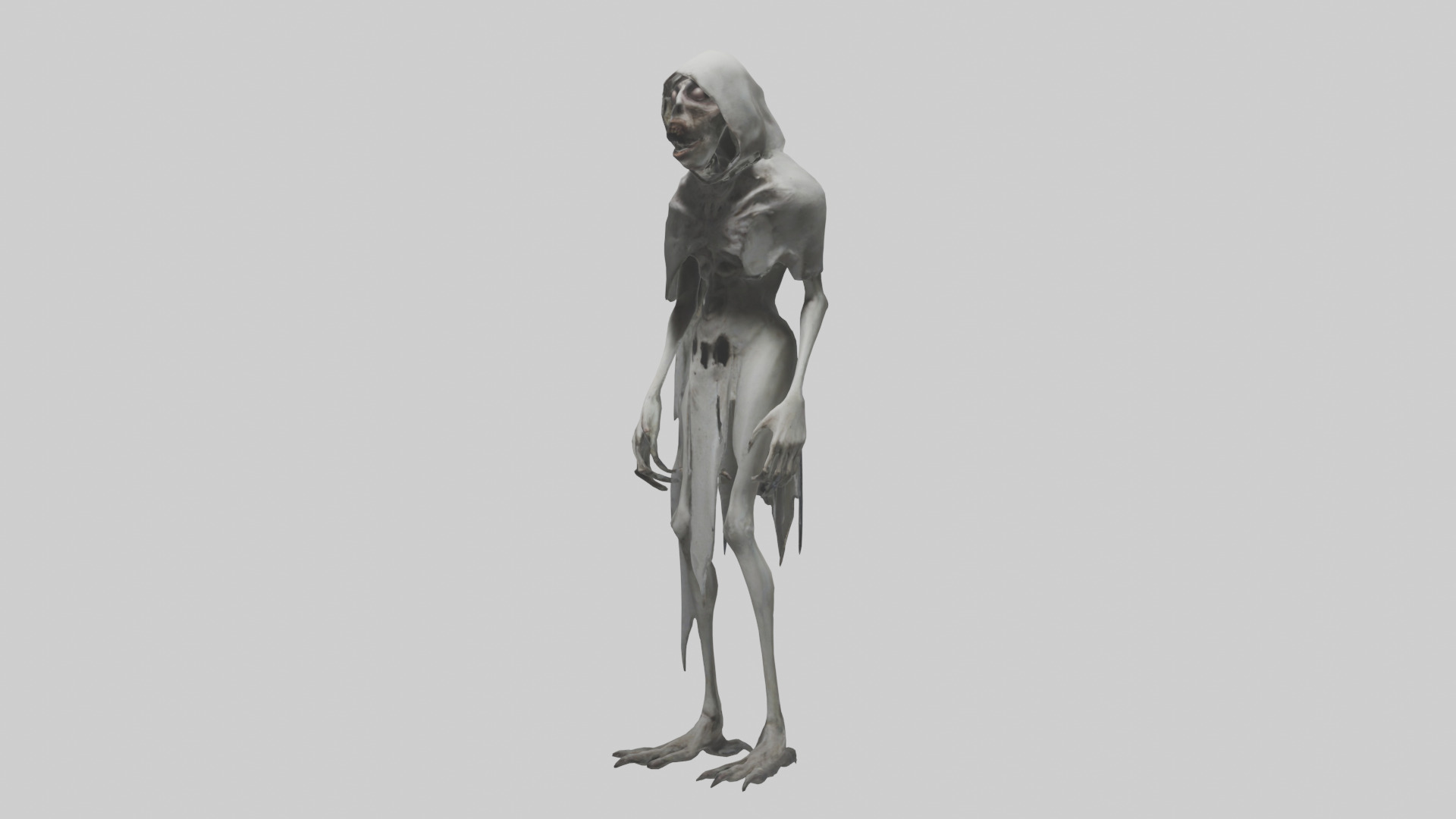 Creepy figure model 3D model_8