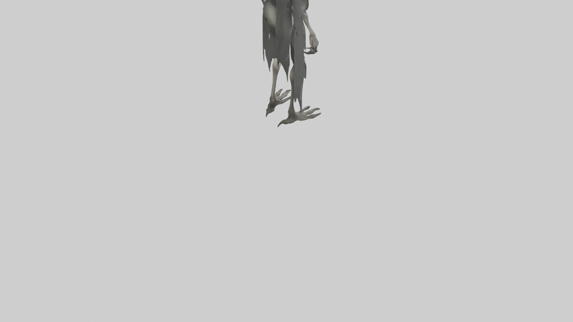 Creepy figure model 3D model_4