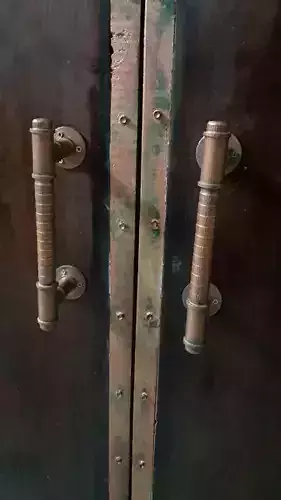 Steampunk Pipe Door Drawer Handle