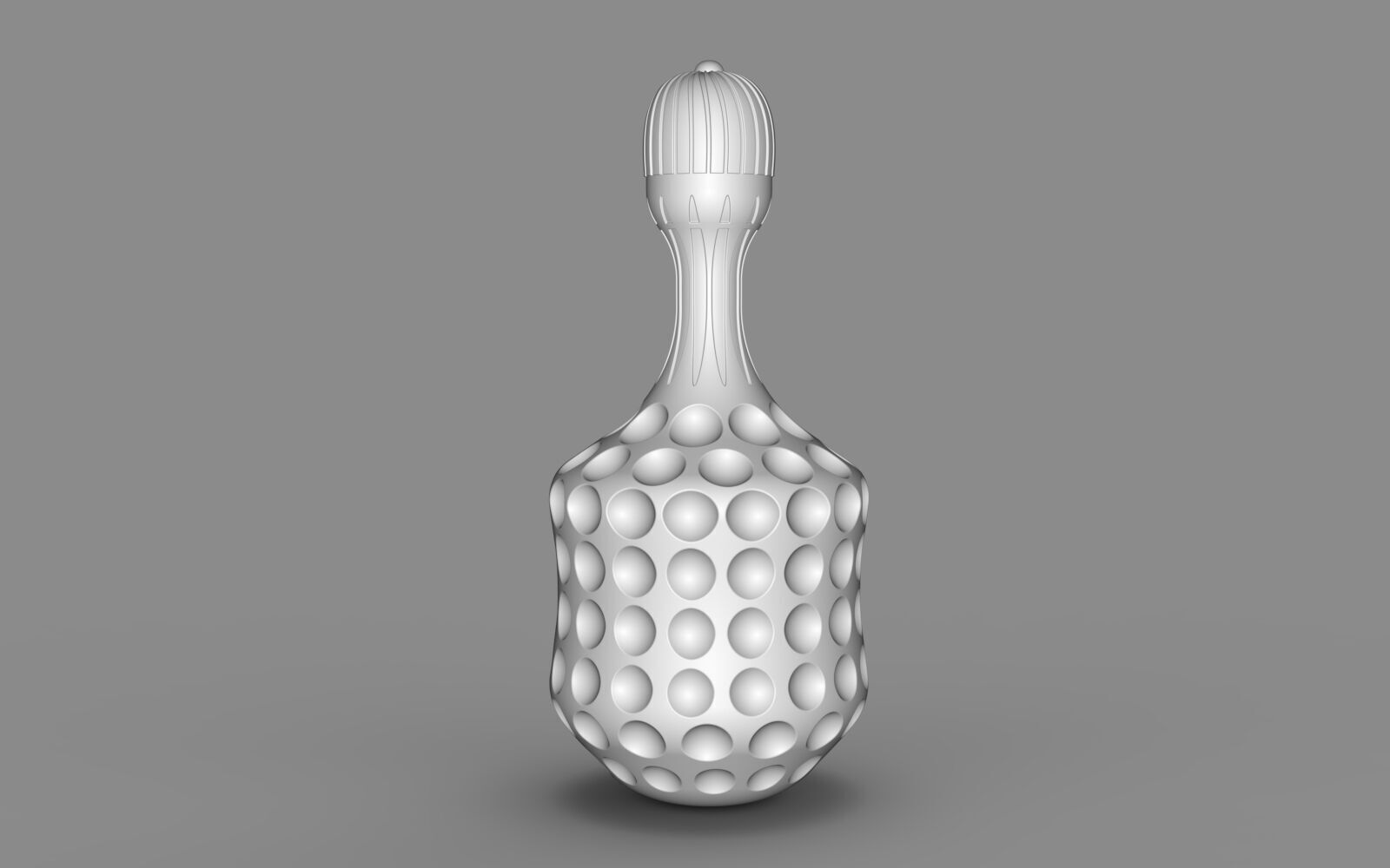 A HIGHLY ATTRACTIVE 3D WINE DECANTER 3D model_12