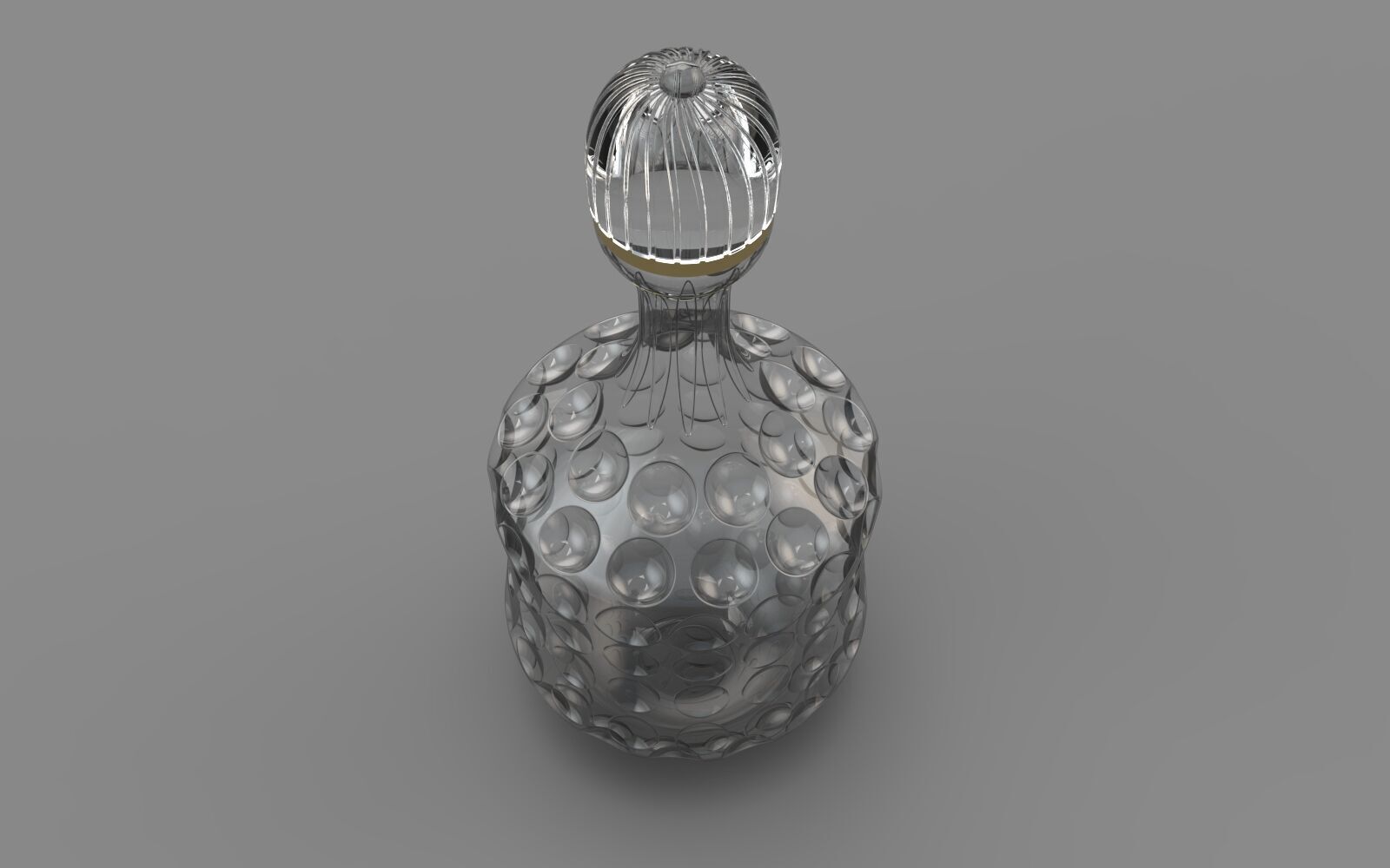 A HIGHLY ATTRACTIVE 3D WINE DECANTER 3D model_3