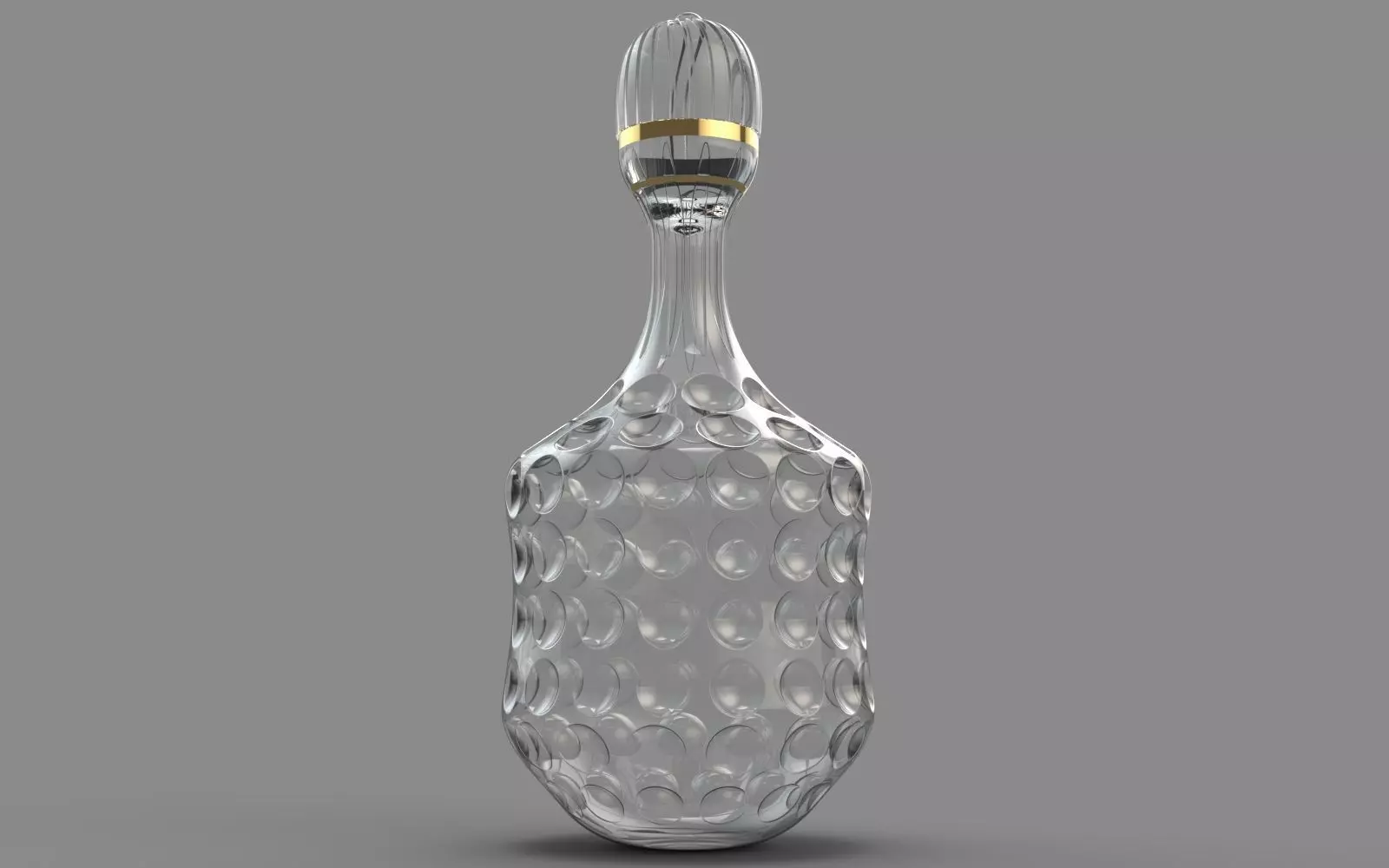 A HIGHLY ATTRACTIVE 3D WINE DECANTER 3D model_0