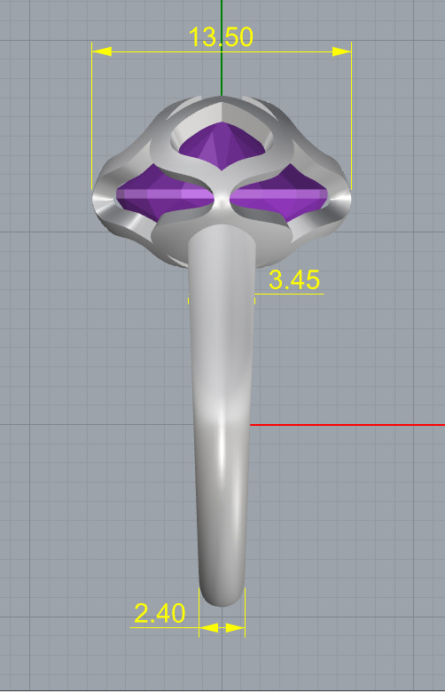 Chopard Imperiale Ring 3D print model_2