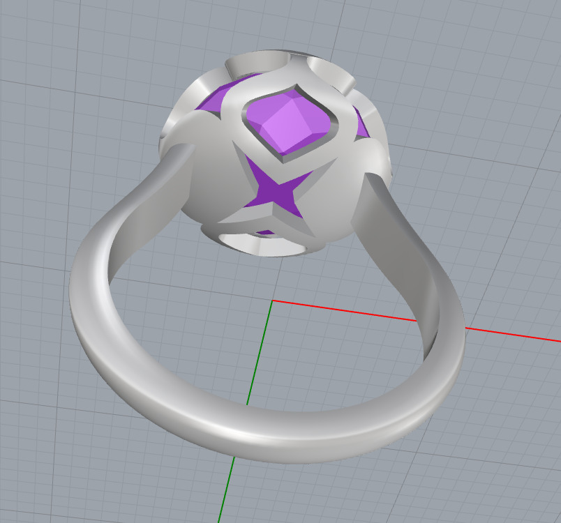 Chopard Imperiale Ring 3D print model_3