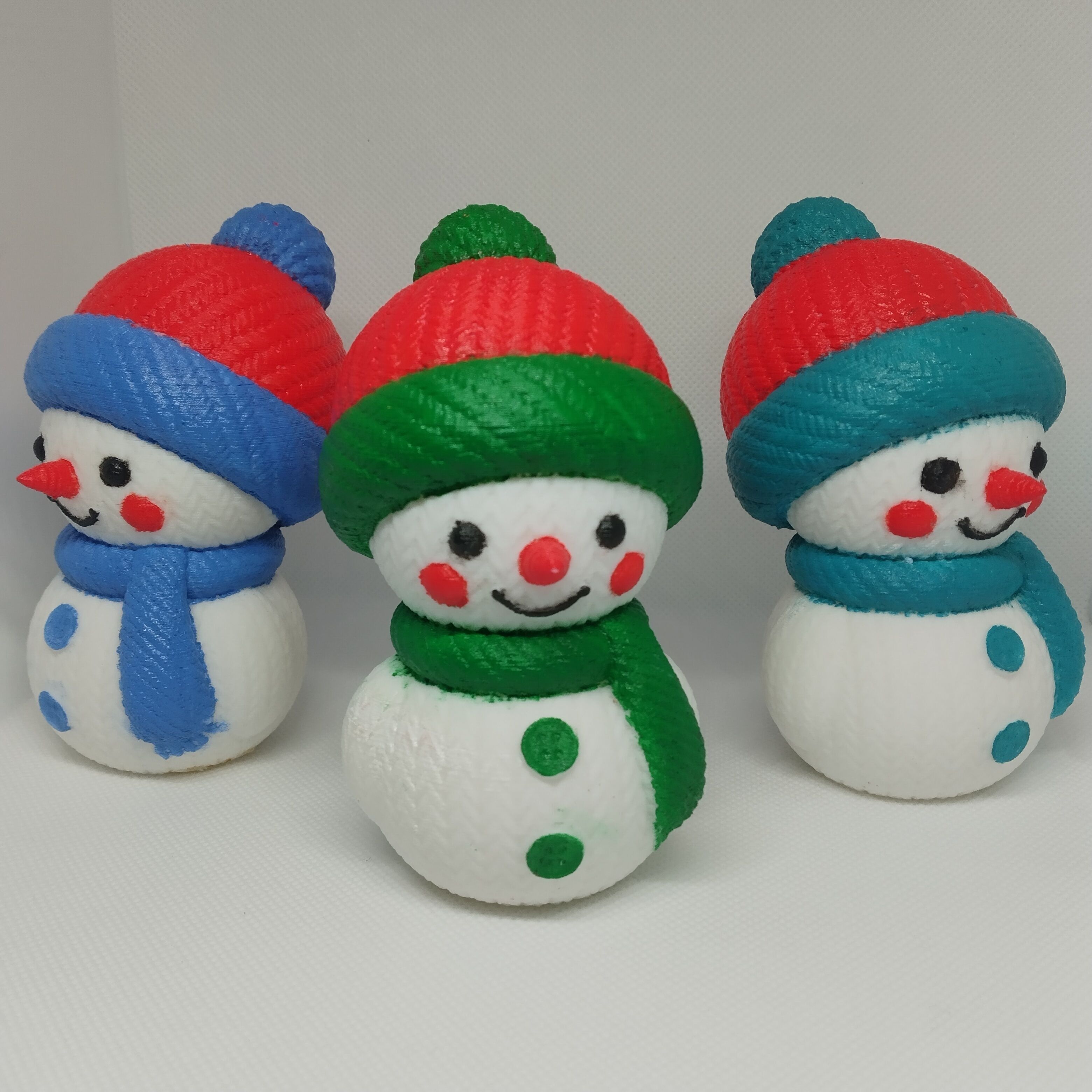 Knitty the Cozy Snowman 3D print model_4