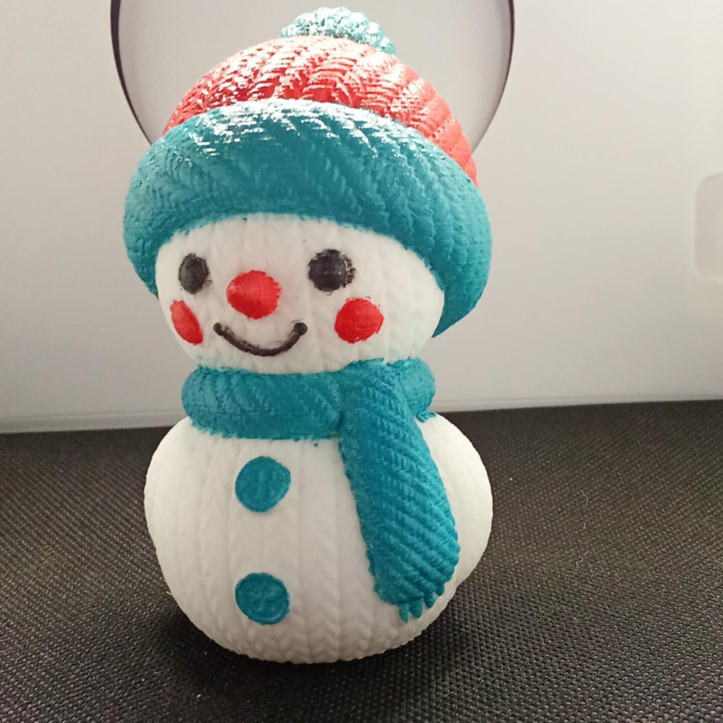 Knitty the Cozy Snowman 3D print model_12