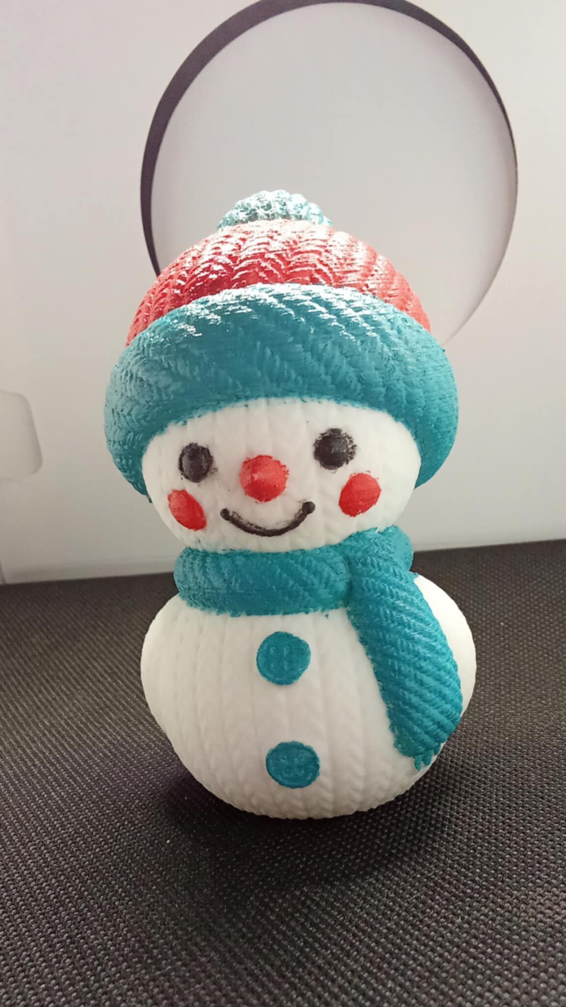 Knitty the Cozy Snowman 3D print model_14