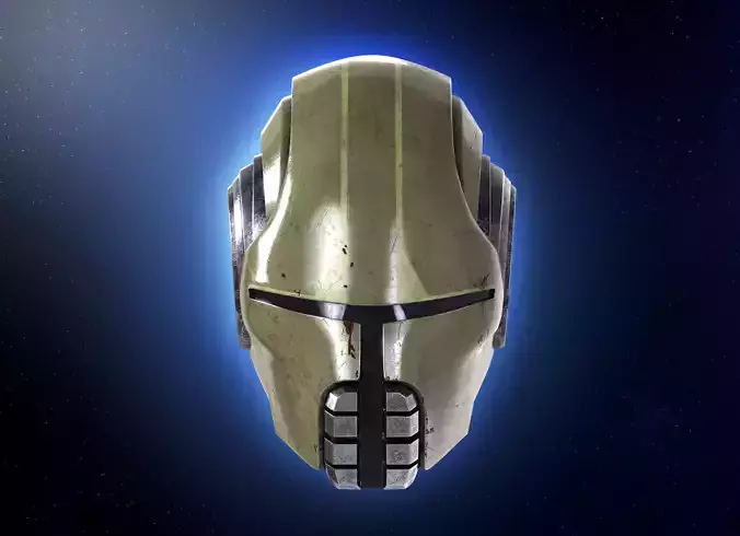 STARKILLER  HELMET STAR WARS  3D GALEN MAREK THE FORCE UNLEASHED