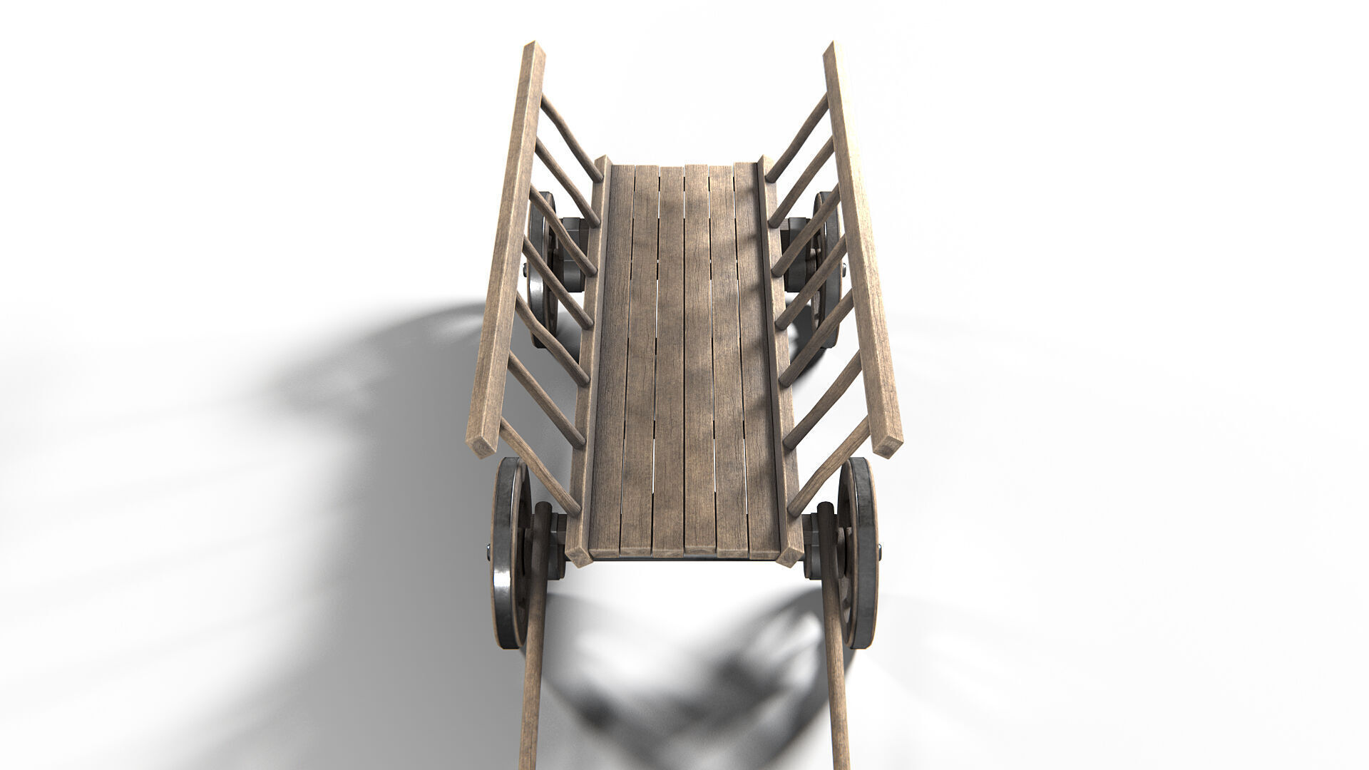 Dray 01 PBR Low-poly 3D model_6