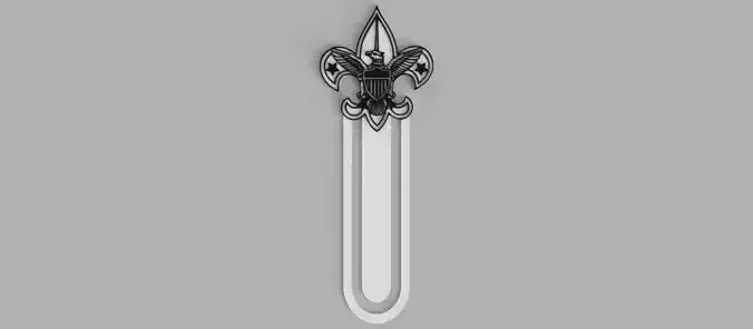 Fleur de Liz world organization of the boy scout  Bookmark