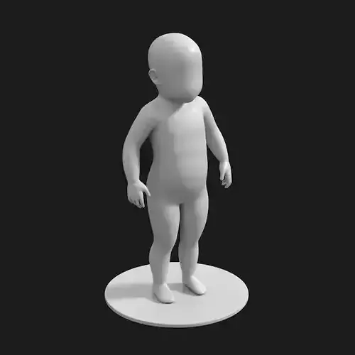 Baby mannequin