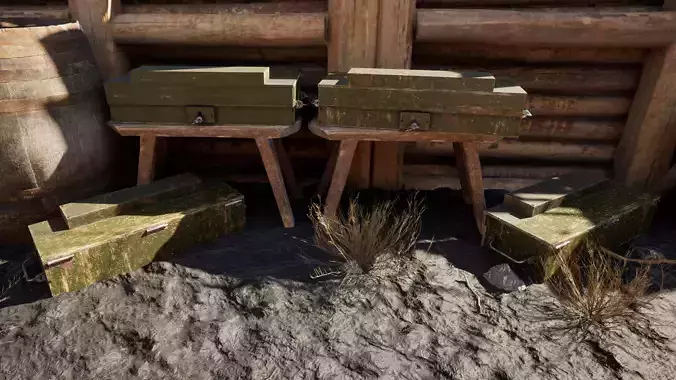 Soviet Union YAM-5 Anti-Tank Mine 3D model