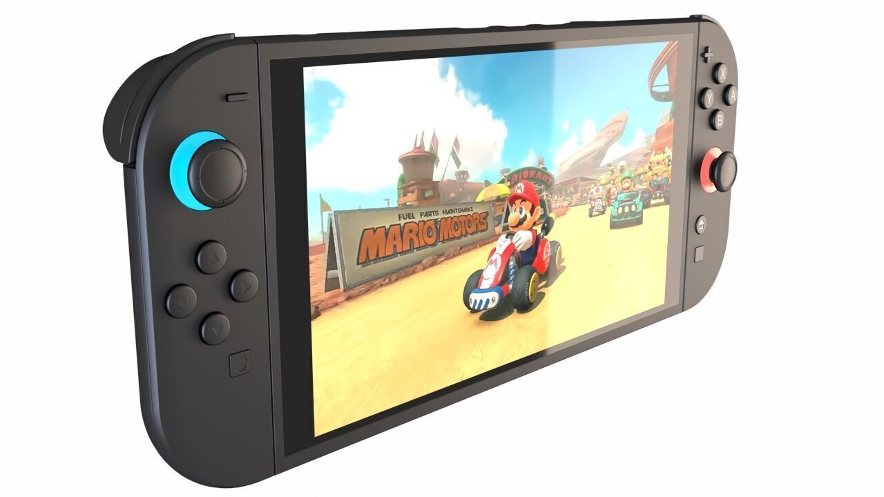 Nintendo Switch 2 3D model_6