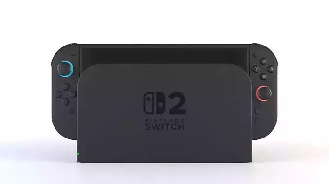 Nintendo Switch 2 3D model