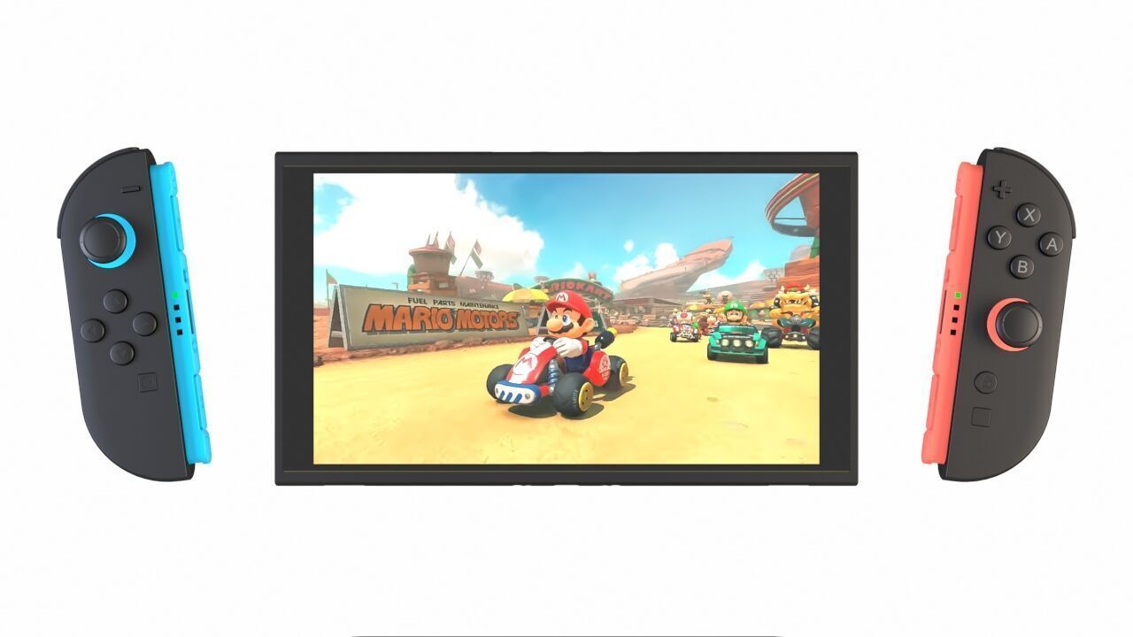 Nintendo Switch 2 3D model_7