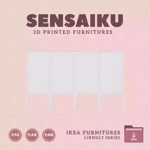 LIXHULT Cabinet Combination for Dollhouse IKEA 3D Print