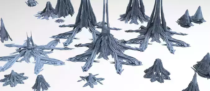 The Capital of Atlas City full series kitbash 