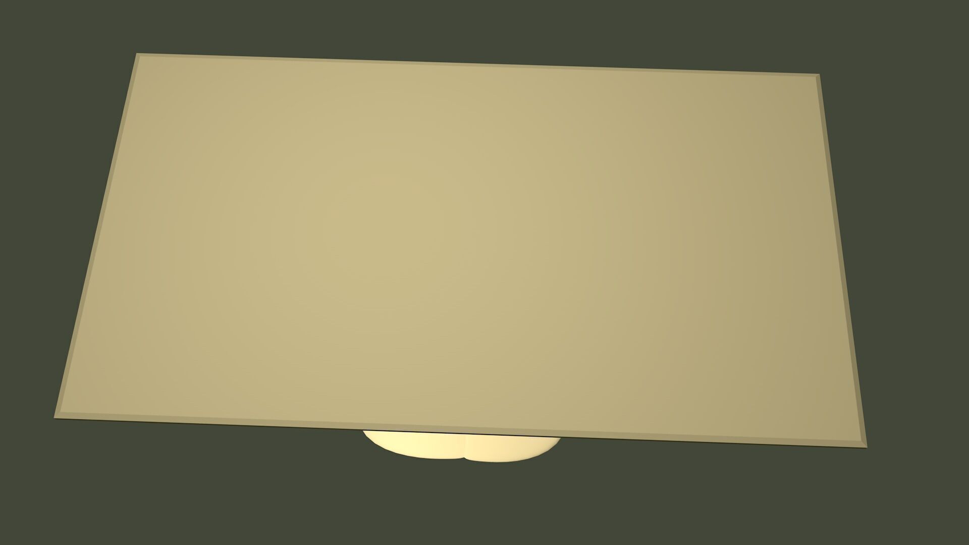 Modern Table 3D model_4
