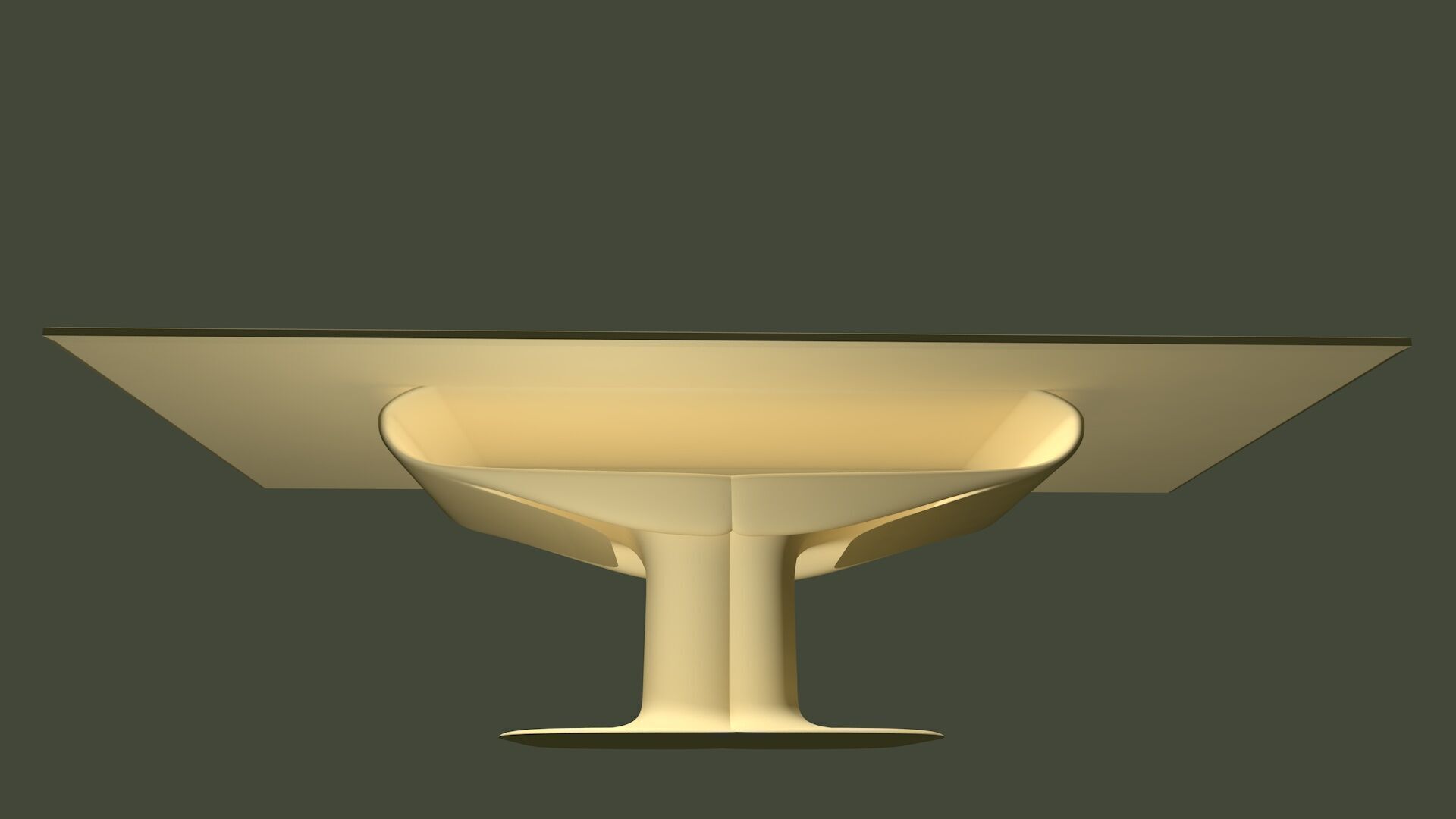 Modern Table 3D model_5