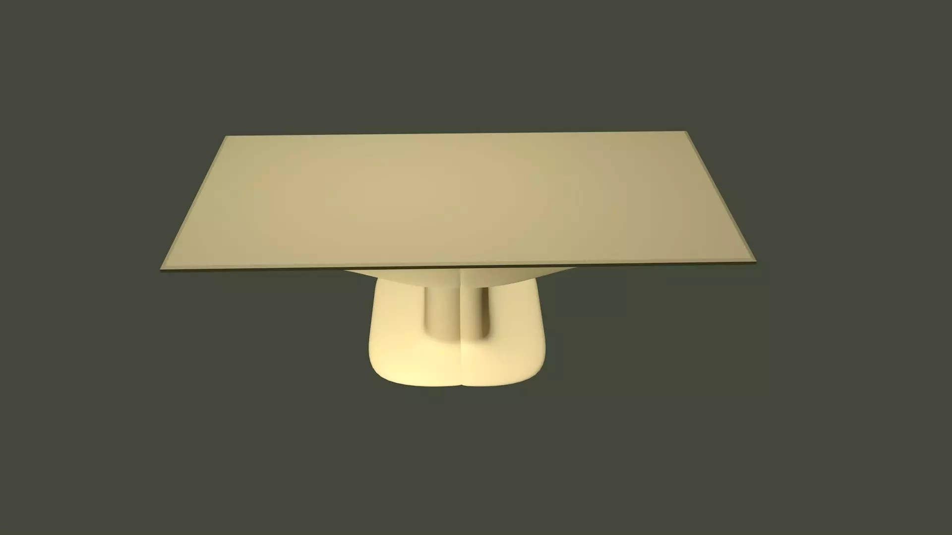 Modern Table 3D model_0