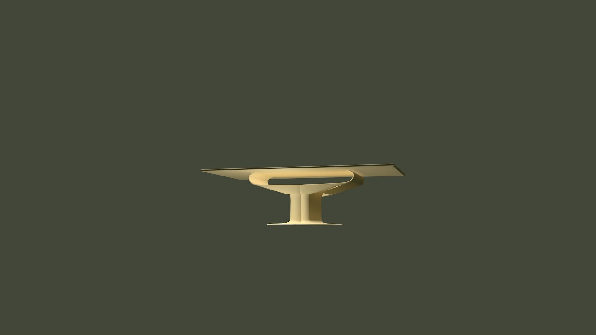 Modern Table 3D model_3