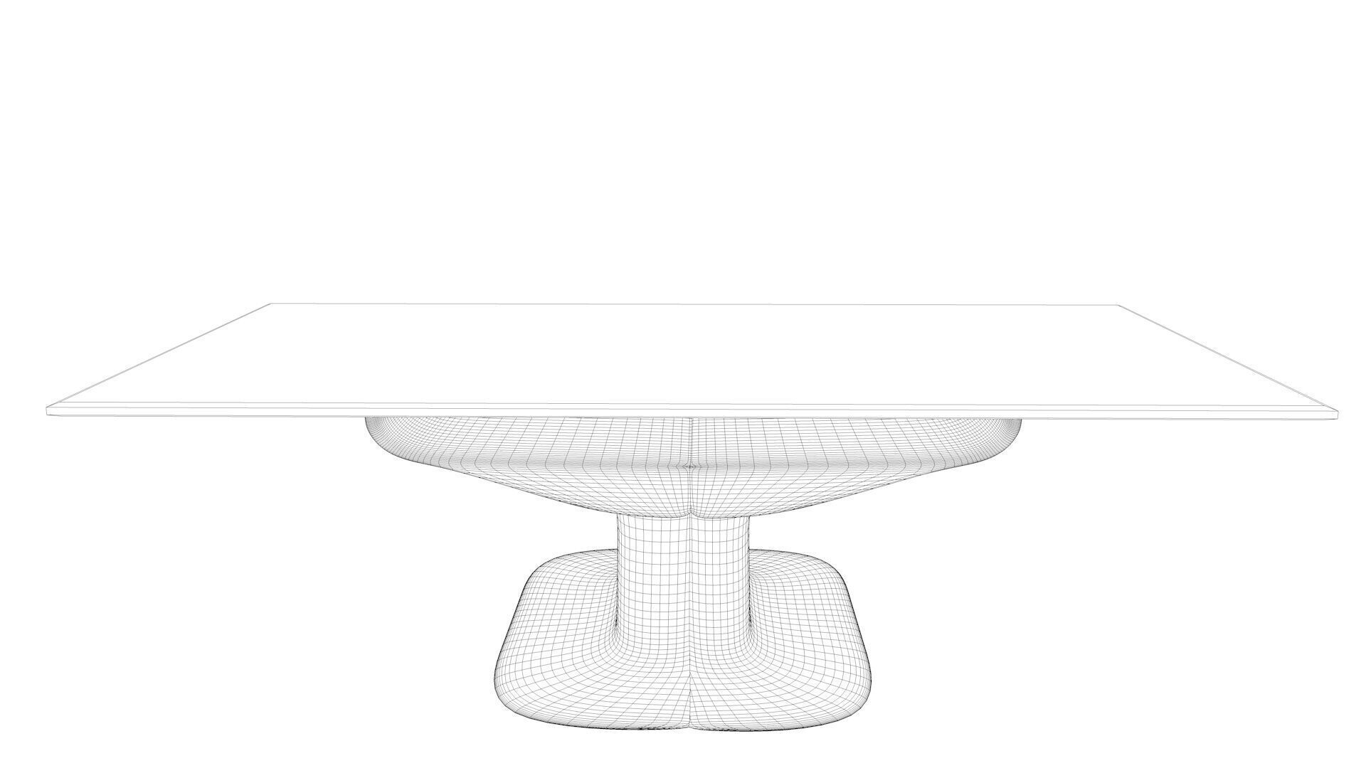Modern Table 3D model_6