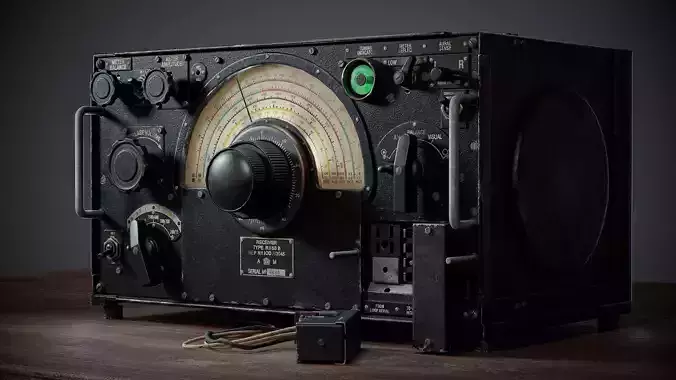 World War II vintage telegraph machine