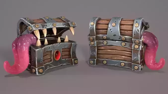 Stylish treasure chest