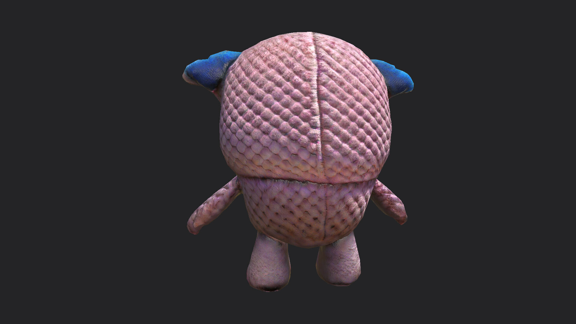 Plush toys 3D Model 011 Low-poly 3D model_4