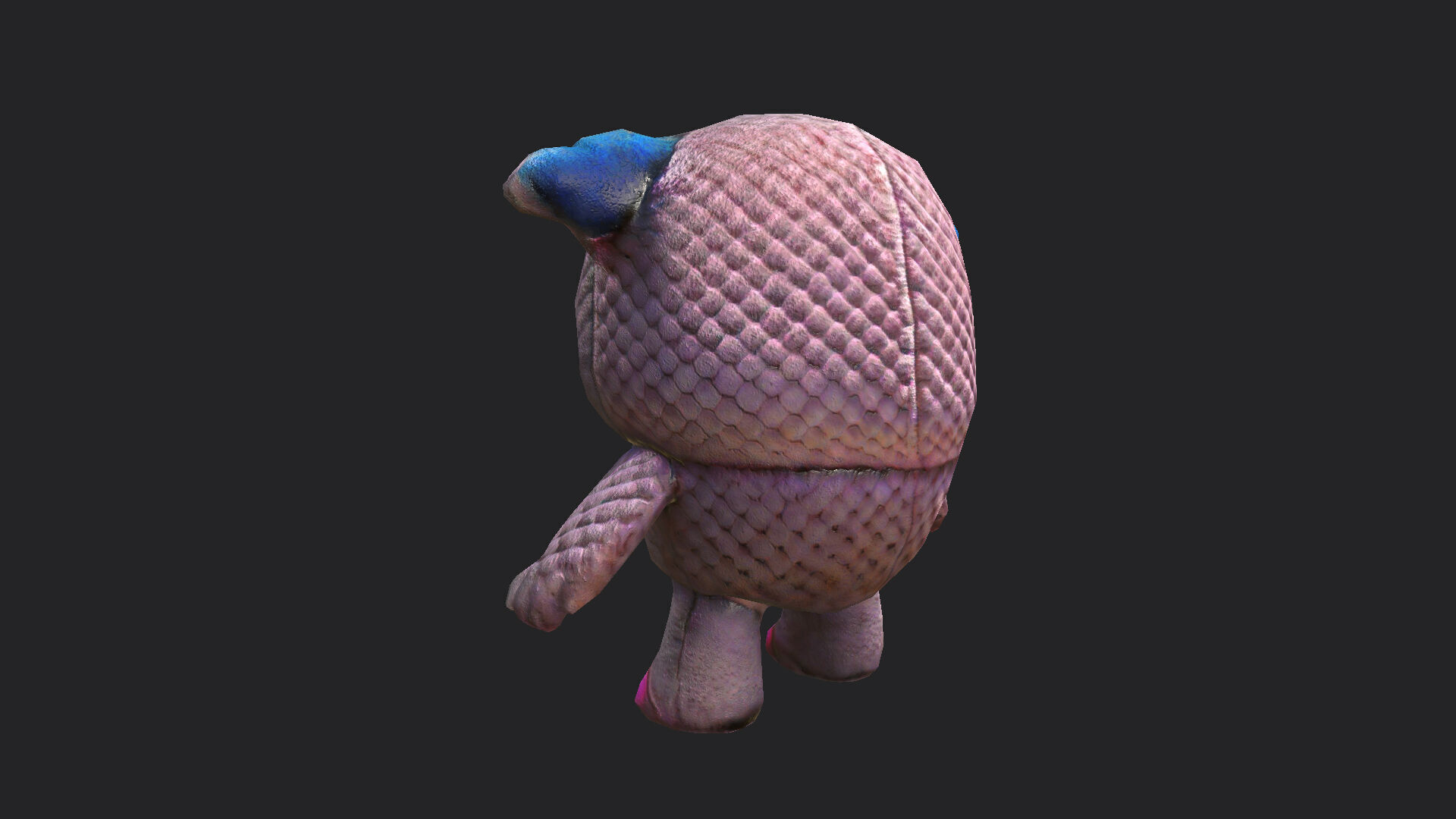 Plush toys 3D Model 011 Low-poly 3D model_3