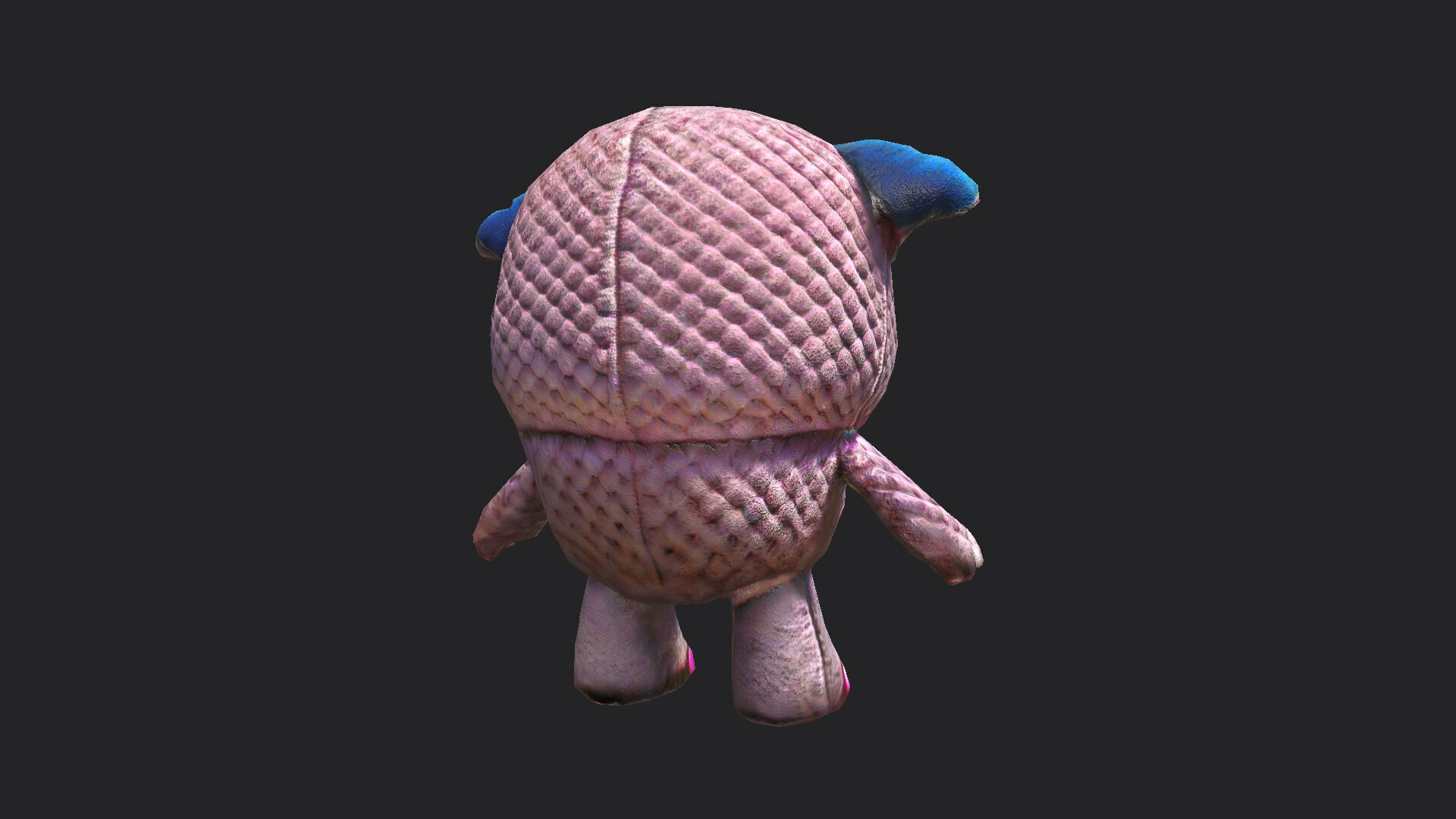 Plush toys 3D Model 011 Low-poly 3D model_5