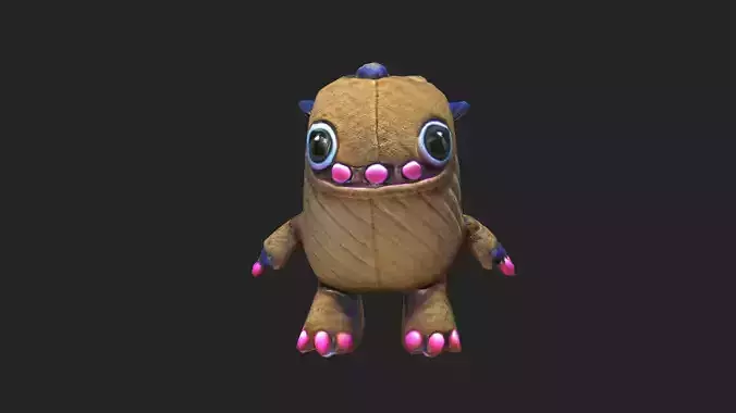 Plush toys 3D Model 012