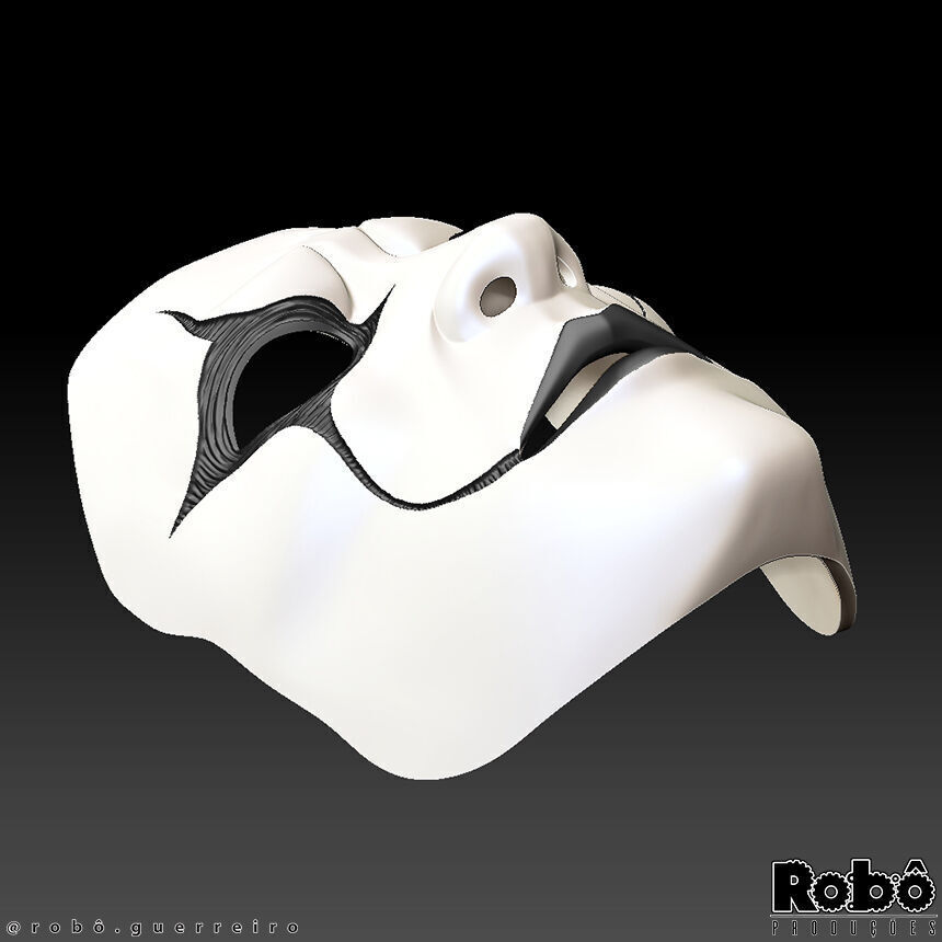 SLIPKNOT - Jim Root - AHIG - Phantom Mask 3D print model_7
