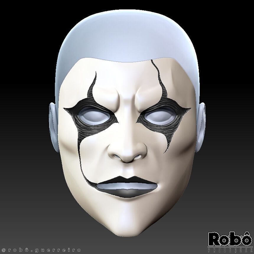 SLIPKNOT - Jim Root - AHIG - Phantom Mask 3D print model_1