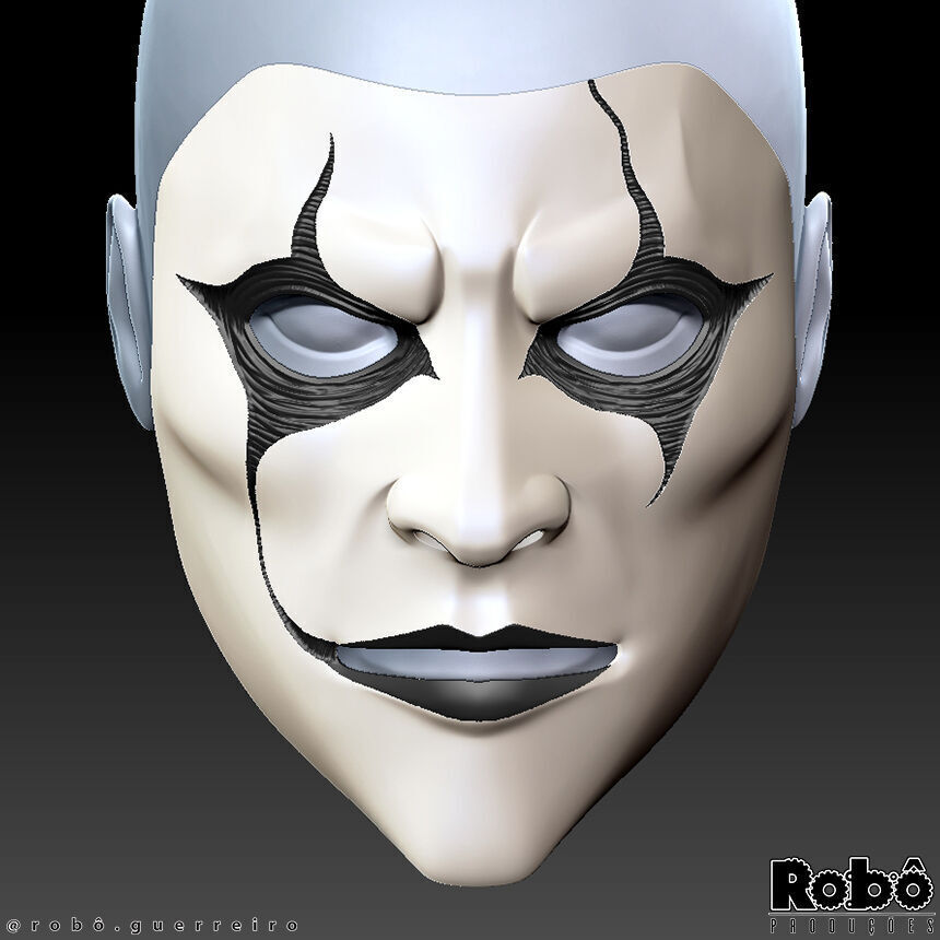 SLIPKNOT - Jim Root - AHIG - Phantom Mask 3D print model_2