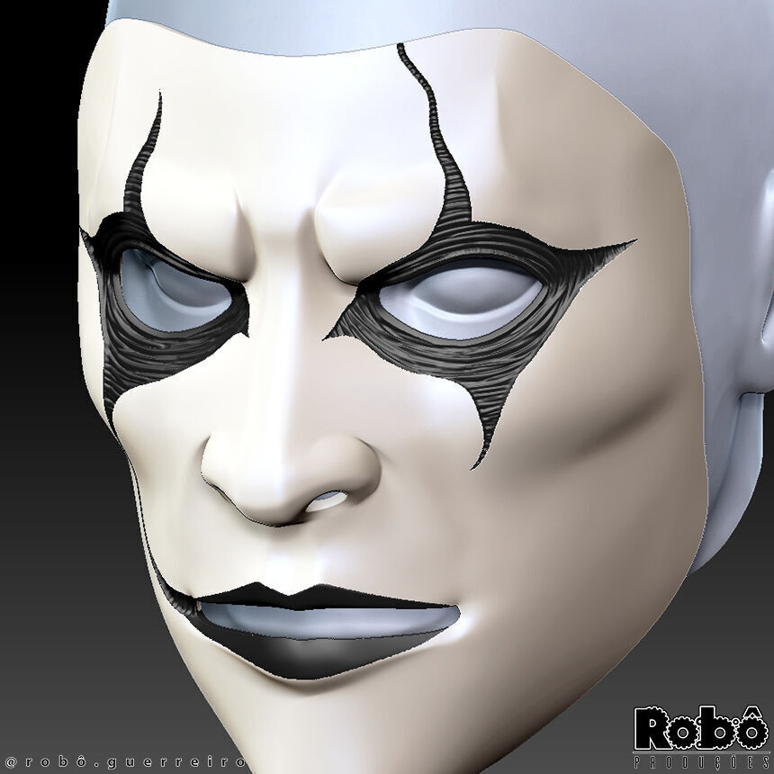 SLIPKNOT - Jim Root - AHIG - Phantom Mask 3D print model_3