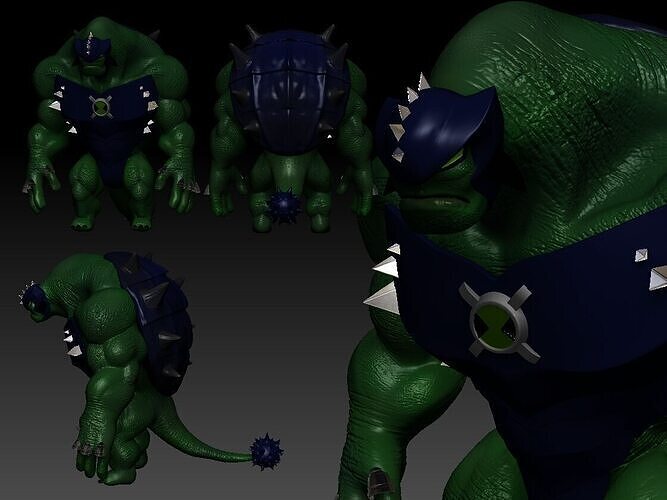 ULTIMATE HUMONGOSAUR 3D print model