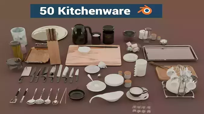 Kitchenware 50 Items