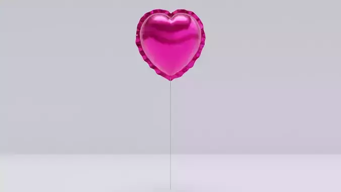 ballon Low-poly 3D model