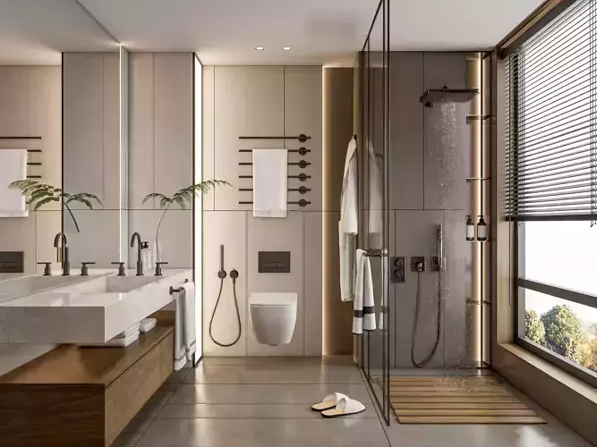 Bathroom 71 3D model