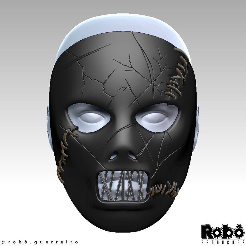 SLIPKNOT - Paul Gray - AHIG - The Pig Leather Mask 3D print model_1