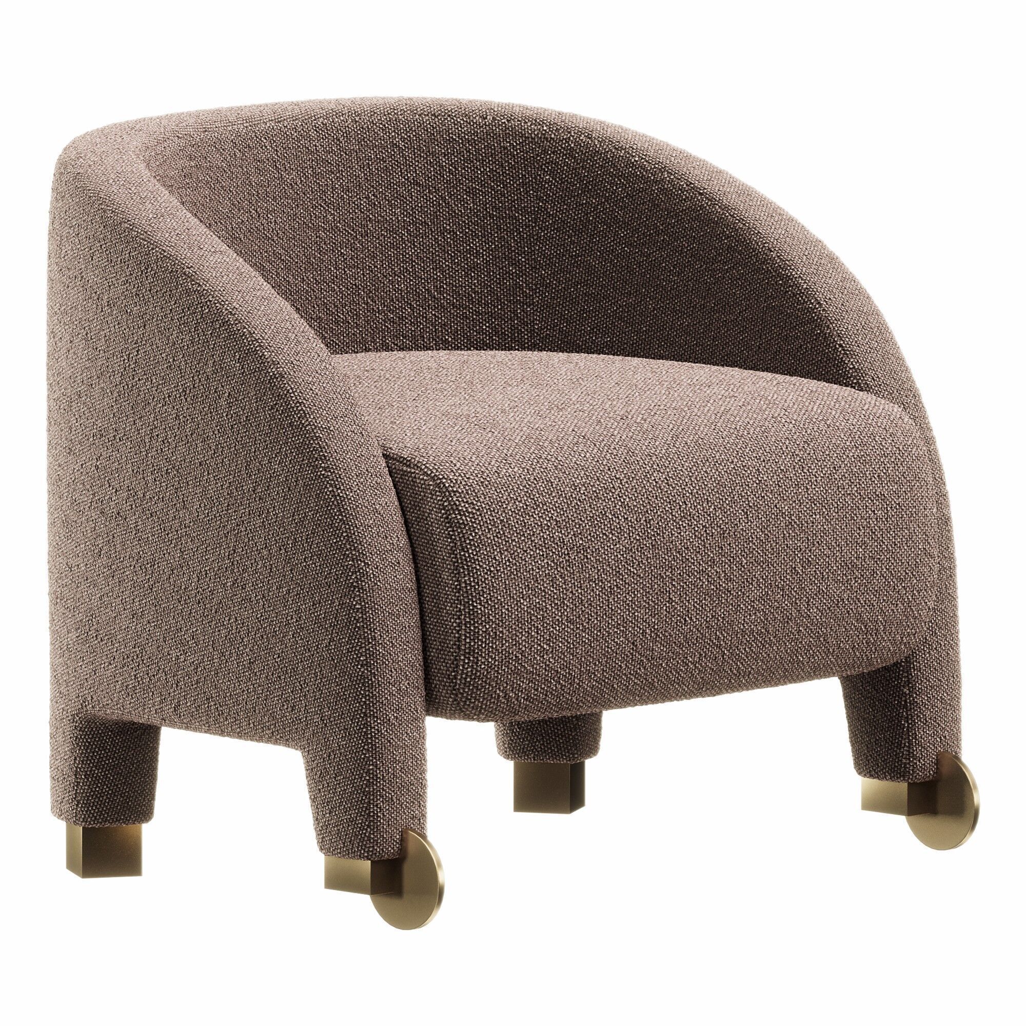 Adele Armchair 3D model_2